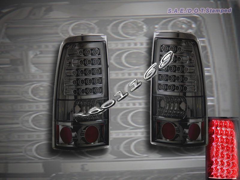 99-02 chevy silverado /99-03 gmc sierra 1500/2500 led tail lights brand new 