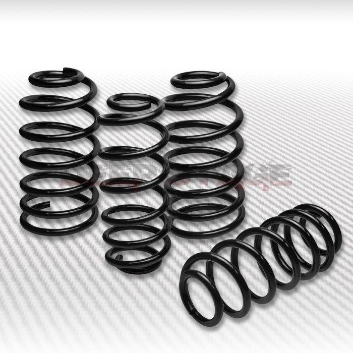 1.5" drop sport suspension lowering spring 93-02 chevy camaro/ firebird black