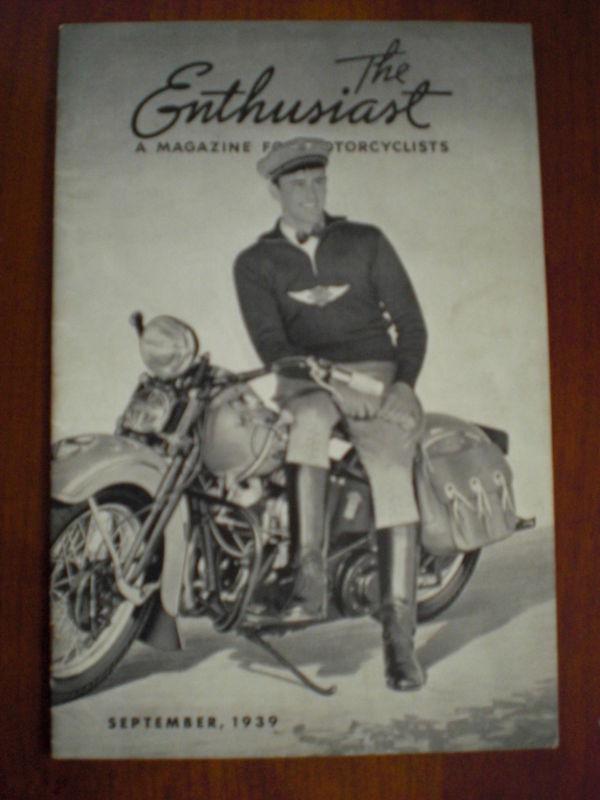  september 1939 the enthusiast harley-davidson magazine 