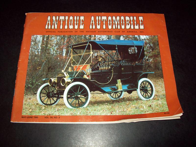 Antique automobile magazine may/ june 1990 vol. 54, no. 3