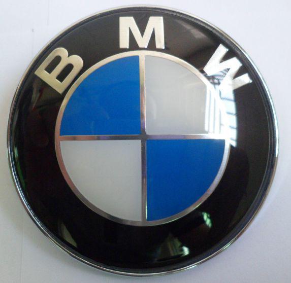 Bmw emblem hood trunk roundel badge for most models 1 3 5 7 8 series 82mm 