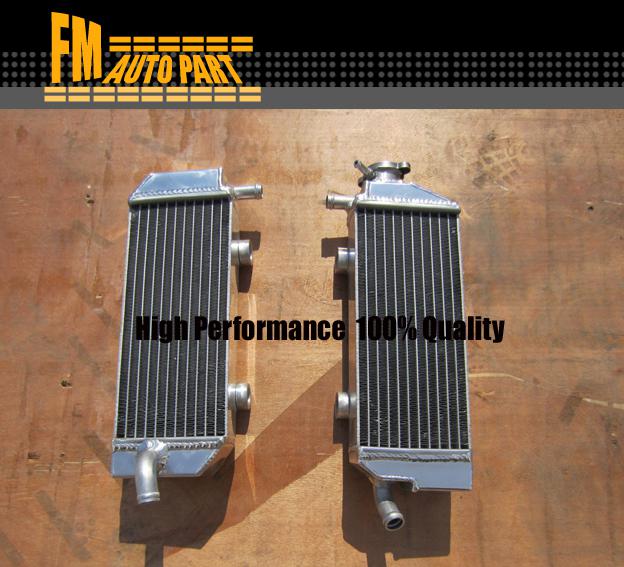 Aluminum radiator fit for atv polaris predator 500 2003 2004 2005 2006 2007 2row