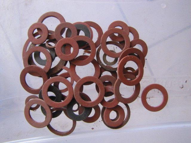 Nos bsa lot of fiber washers triumph other british motorcycle