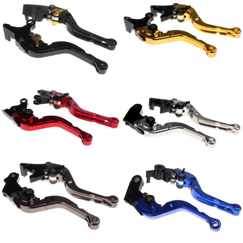 Cnc short floding brake clutch levers for aprilia tuono v4r 2011 2012 2013