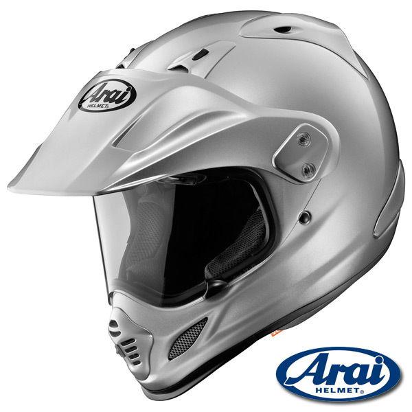 Arai xd4 solid aluminum silver motorcycle helmet 2xl xx-large