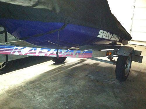 Jet ski trailer single karavan all aluminum seadoo or other