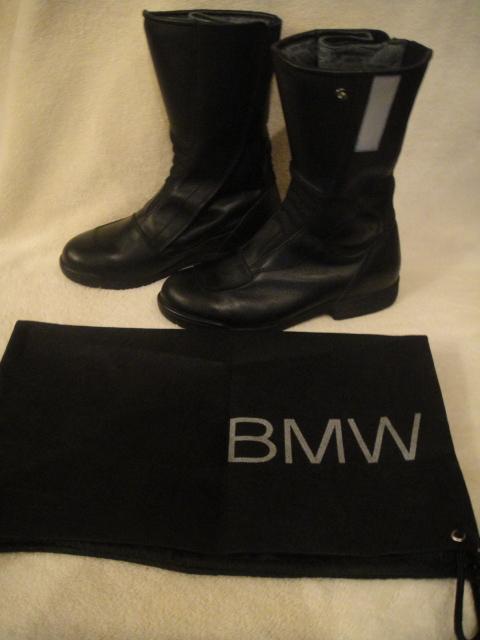 Bmw genuine motorcycle allround boots - euro 40 - color black - m7.5 and w9