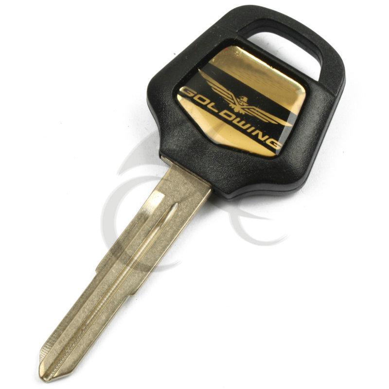 Black key uncut blade honda gold wing gl1800 01 02 03 04 05 06 07 08 09 10 11