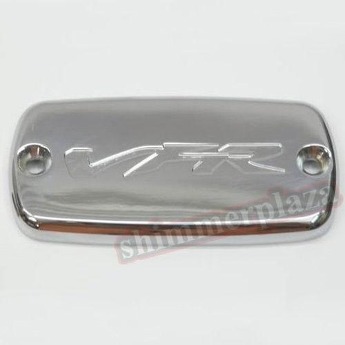 Chrome front brake fluid reservoir cap for honda vfr 700 750 800 new