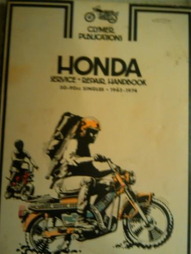 Honda clymer service repair handbook 50-90cc 1963-1974