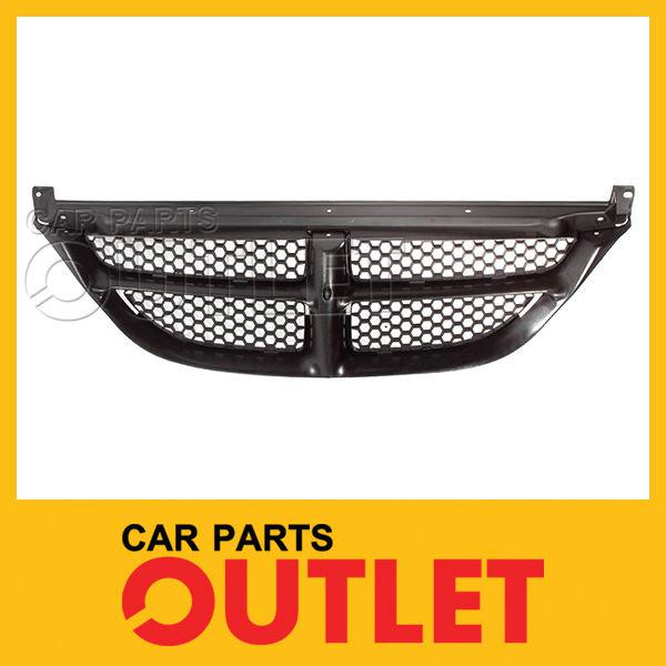 99 00 dodge caravan front grille mat black plastic honeycomb insert ptm type new