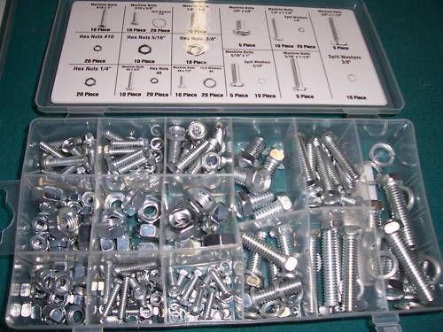 210 plus  nut and bolt assortment & storage case 