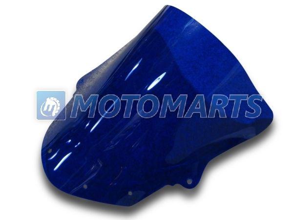 Blue windscreen for kawasaki ninja zx-6r 09-10