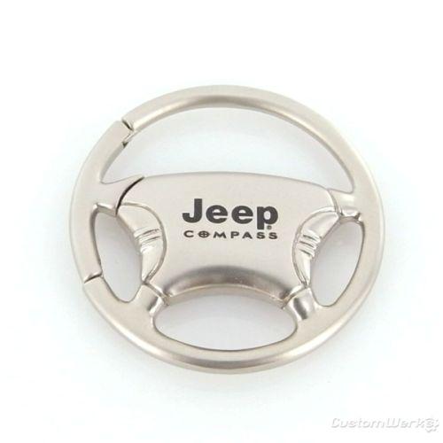 Jeep compass steering wheel keychain - new!