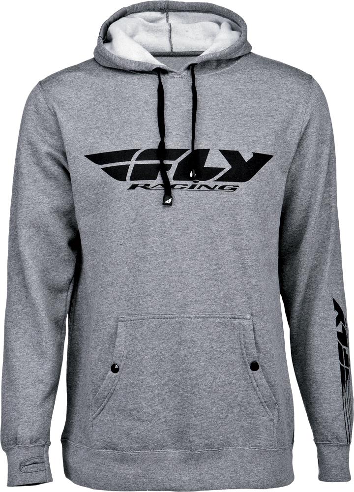 Fly racing corporate hoody heather medium 354-0036m