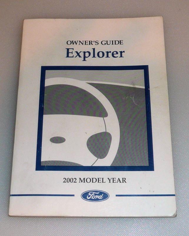 2002 02 ford explorer factory owners manual only … free ship