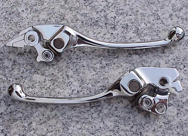 Honda shadow 1100 valkyrie vtx 1800 adjustable chrome levers