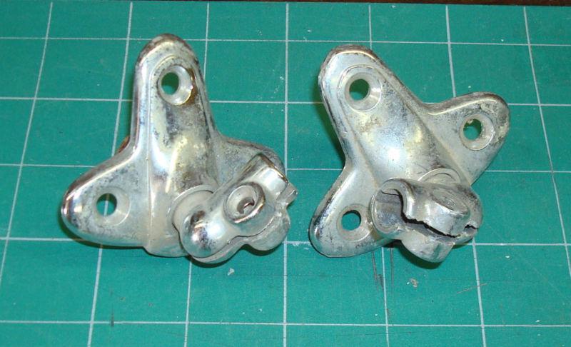 55 56 57 58 chevy pontiac sun visor mount pivot set nice brackets 4157135 1955