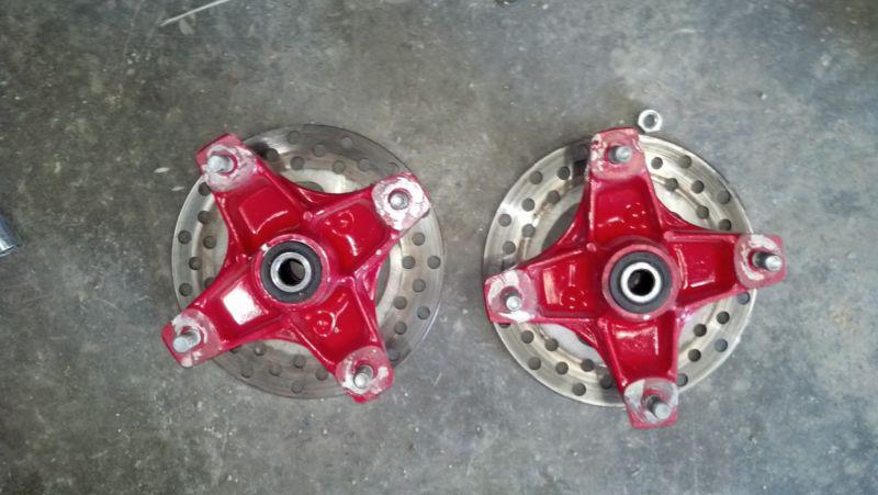 07 honda trx450r front hubs