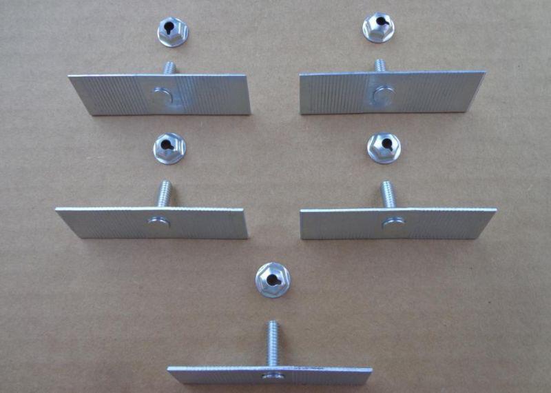 5 new moulding clips and nuts!!! 40's-70's packard nash corvair american 378-19b