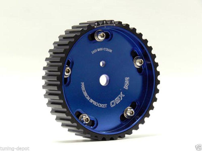 Obx cam sprocket gear 00-05 ford focus zetec 2.0l blue