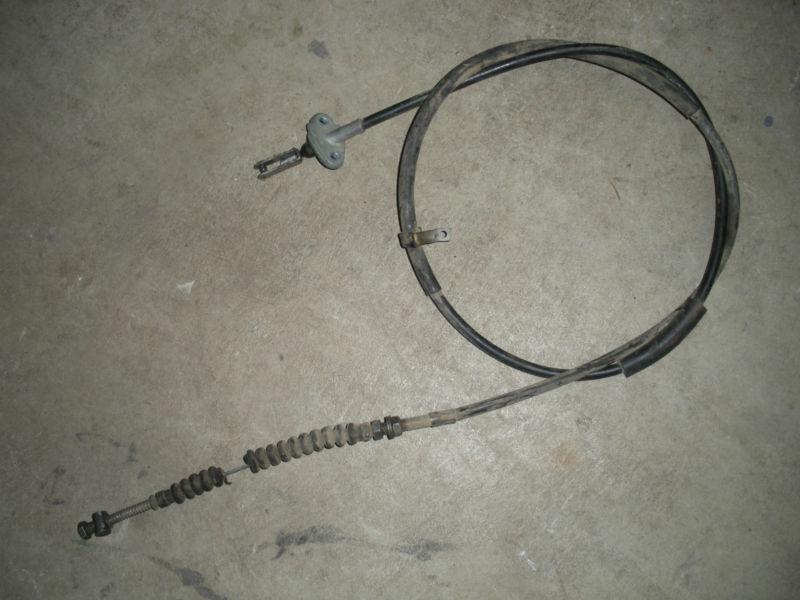 Suzuki samurai clutch cable