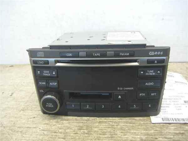 02 03 maxima cd 6-disc cassette player radio w/ bose