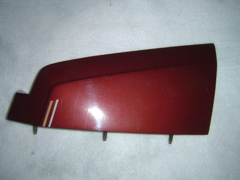 81-87 original gm olds cutlass rear quarter extension filler panel nice left dr