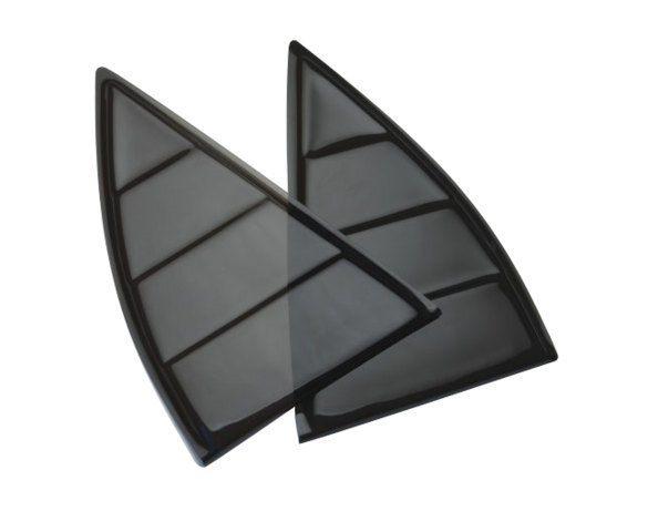  2010-2012 chevrolet camaro window louvers 