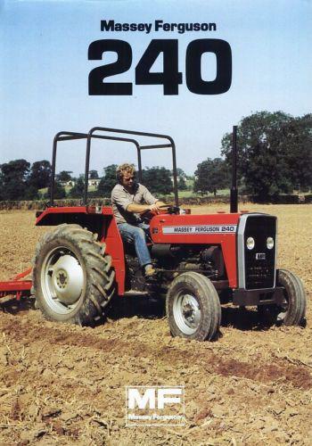 Massey ferguson mf 240 parts manual 130pgs for mf240 tractor repair & service