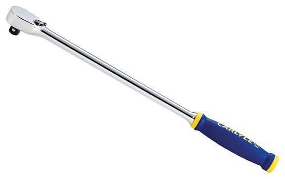 Carlyle hand tools cht r12l90 - ratchet, teardrop extra long; 1/2""