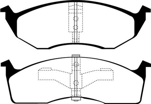 Ebc brakes dp21065 ebc greenstuff 2000 series sport brake pads