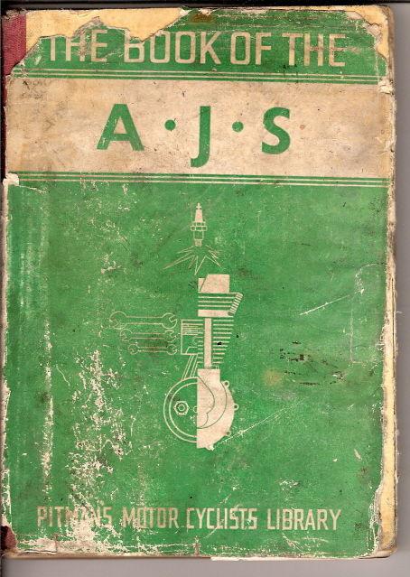 A.j.s the book of the. pitman's motor cyclists library. 1948 imported england