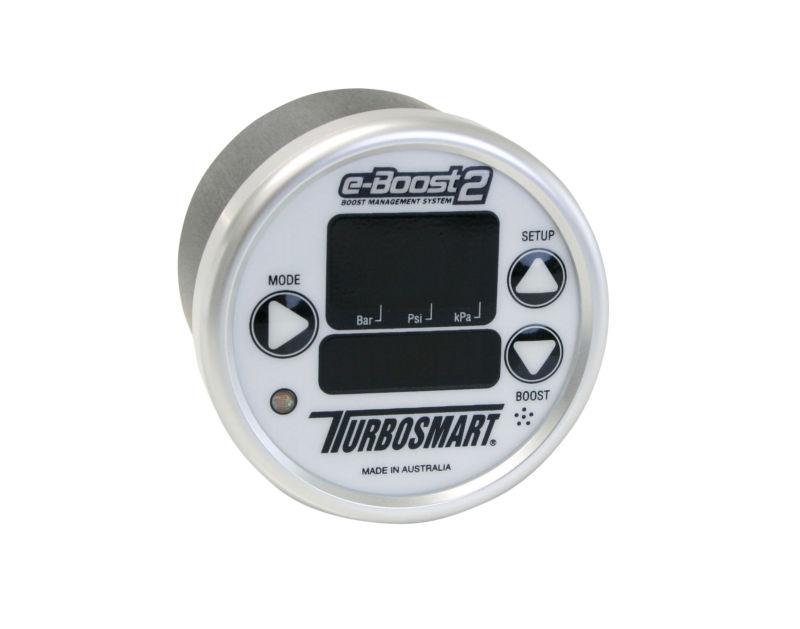 Turbosmart eb2 eboost2 boost controller 60mm white-silver ts-0301-1001