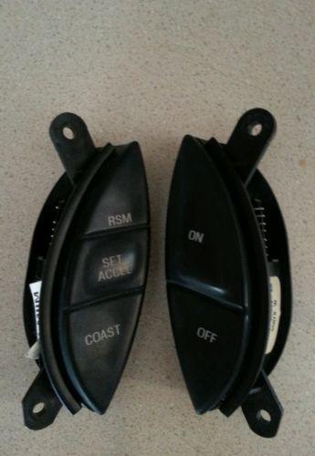 Oem 95-99 ford ranger explorer sport trac mountaineer cruise control switch set