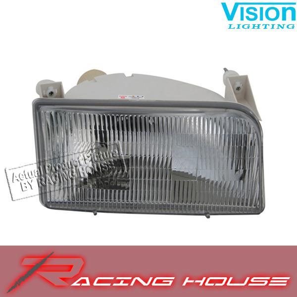 Right passenger side headlight kit unit 1992-1996 ford f150 f250 f350