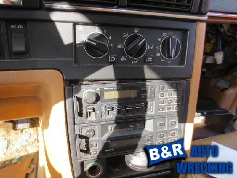 Radio/stereo for 88 89 90 volvo 760 ~ recvr am-fm-stereo