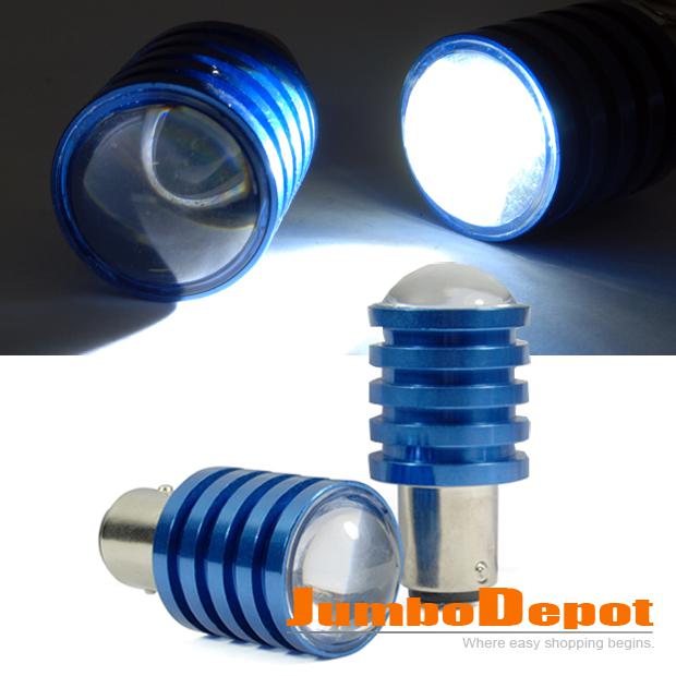 2p blue metal case super bright white led bulbs wedge parking running 5v hot set