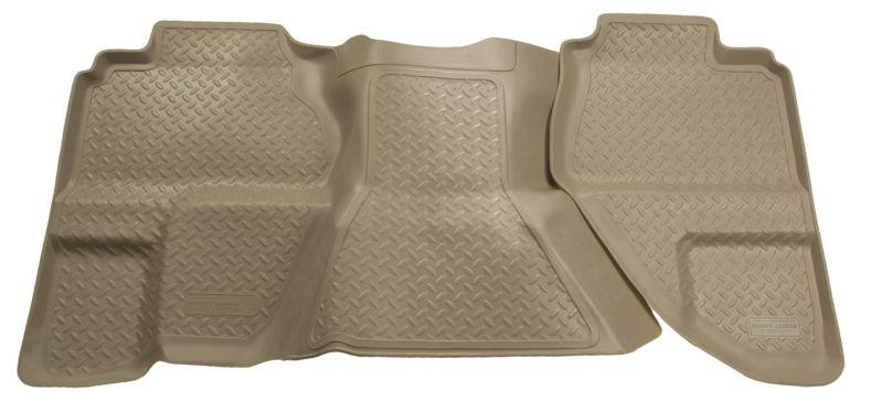 61373 husky liners floor mats silverado sierra extended cab 2007-2013 tan