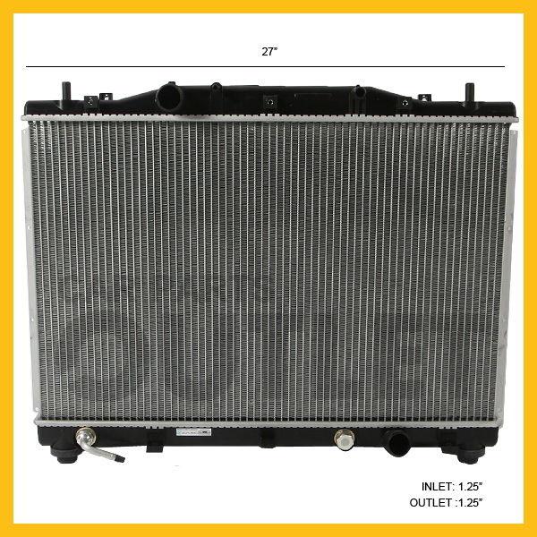 03 04 cadillac cts radiator 3.2 v6 at base luxury sport 2003 2004 auto w/toc new