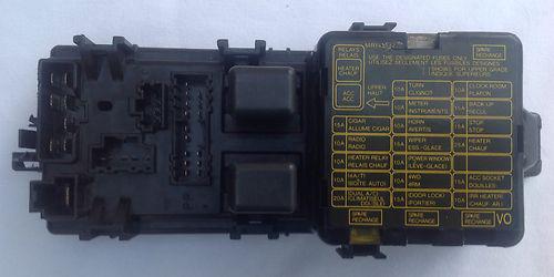 1995 mitsubishi montero fuse box