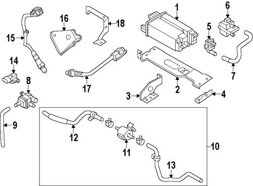 Infiniti 226931la0c genuine oem factory original oxygen sensor