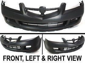 Primered new bumper cover front acura mdx 2006 2005 2004 auto car 04711s3va80zz