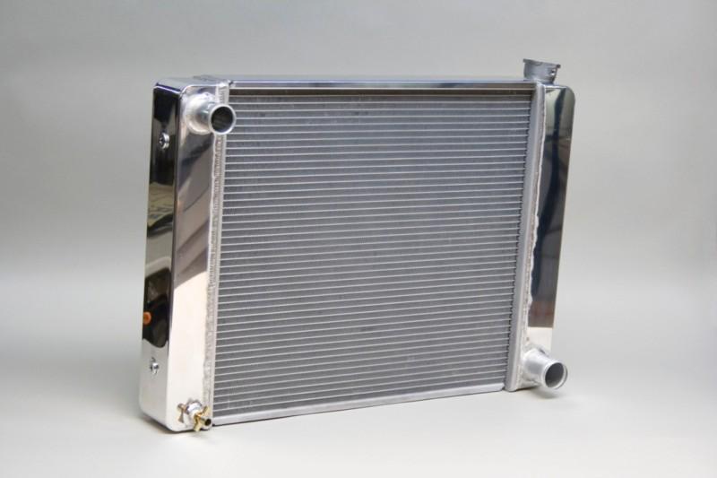 Prw gm aluminum racing radiator 19" x 28" fully polished