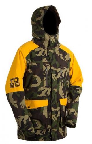 Tobe outerwear vector camo 10k snowboard jacket (men&#039;s small)