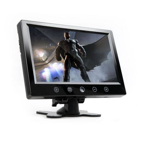 L0614 hd car 9&#034; lcd digital standalone headrest monitor wide screen hdmi 1080p f