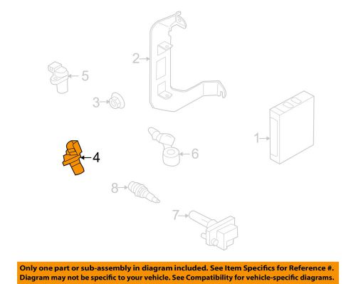 Subaru oem 08-14 impreza-engine camshaft position sensor 22056aa200