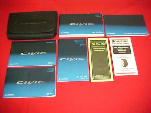 2014 honda civic sedan original owners manual service guide kit oem 14 factory