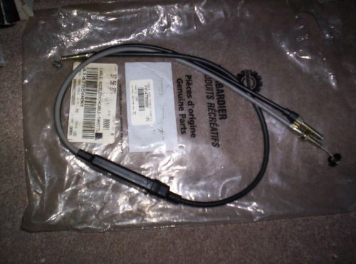 Ski doo snowmobile citation tundra single carb throttle cable new oem 414755800