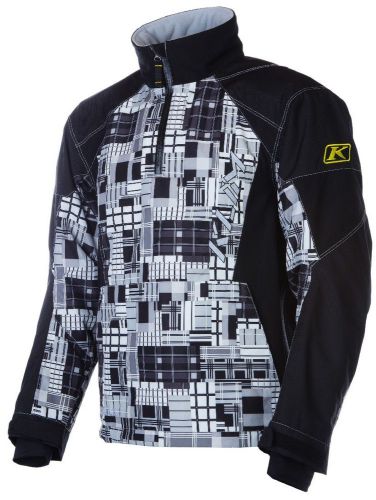 2014 klim men&#039;s powerxross pullover snowmobile gore-tex jacket gray small